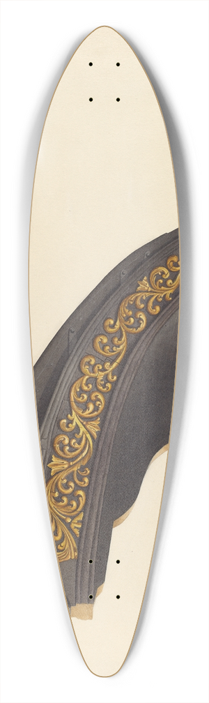 Henry Murphy - Billethead 39.3 inch art pintail longboard deck