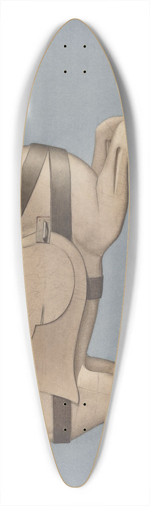 Henry Murphy - Carousel Horse 39.3 inch art pintail longboard deck