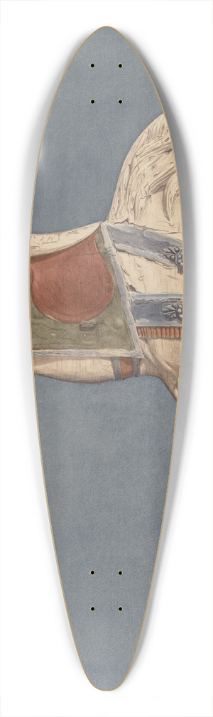 Henry Murphy - Carousel Horse 39.3 inch art pintail longboard deck