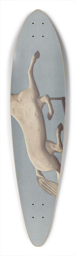 Henry Murphy - Horse Weather Vane 39.3 inch art pintail longboard deck