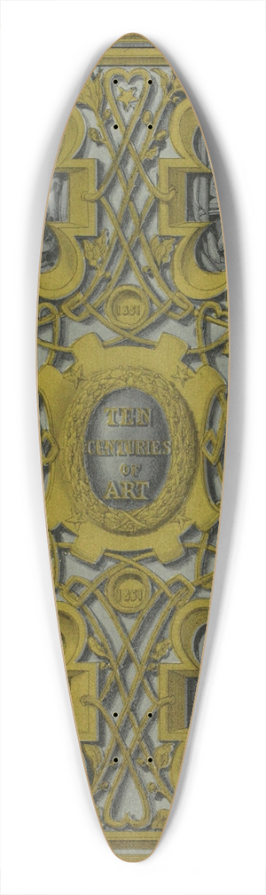 Henry Noel Humphreys - Cover 39.3 inch art pintail longboard deck