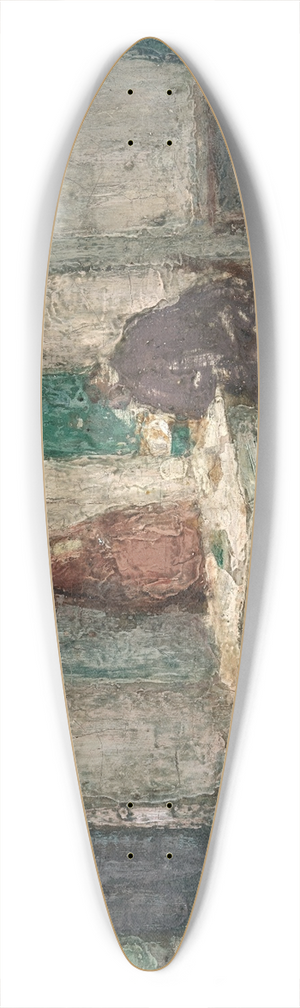 Henry Ossawa Tanner - And He Disappeared out of Their Sight 39.3 inch art pintail longboard deck