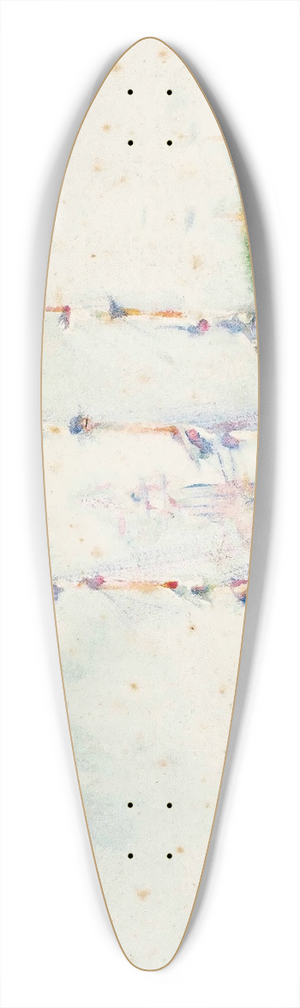 Henry Scott Tuke - A Windjammer At Anchor 39.3 inch art pintail longboard deck