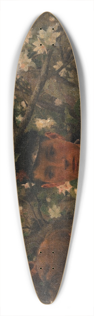 Henry Scott Tuke - The Promise 39.3 inch art pintail longboard deck