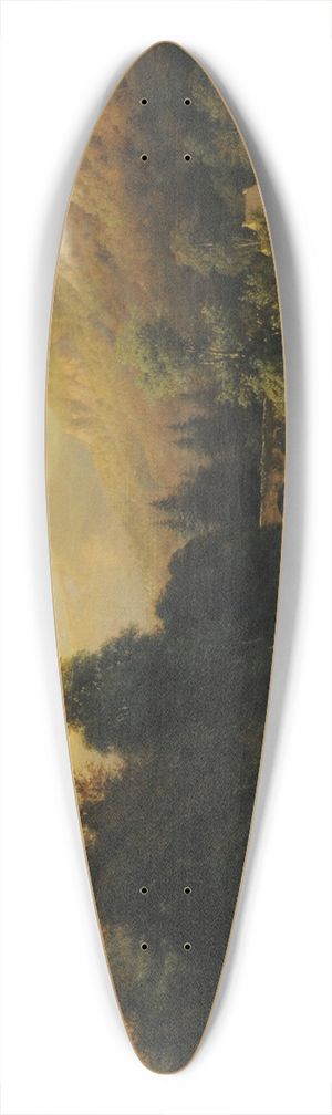 Henry Sheridan - Paisaje 39.3 inch art pintail longboard deck