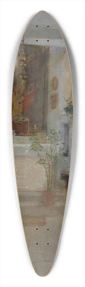 Henry Stacquet - Chapell 39.3 inch art pintail longboard deck