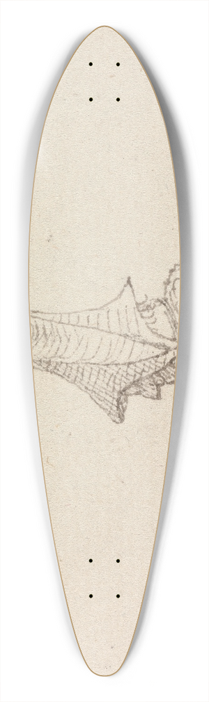 Henry Swinburne - Armoured Figure 39.3 inch art pintail longboard deck