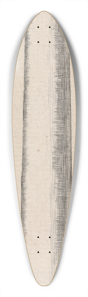 Henry Swinburne - Column of the Court of Lions 39.3 inch art pintail longboard deck