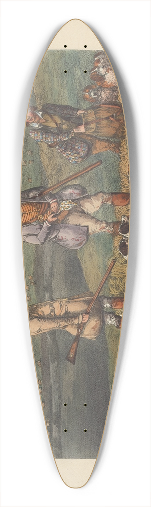 Henry Thomas Alken - Comparative Sporting. 1. Grouse Shooting 39.3 inch art pintail longboard deck