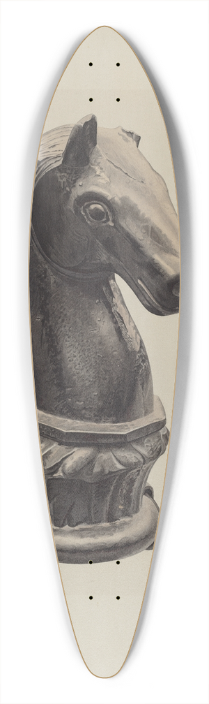 Henry Tomaszewski - Hitching Post 39.3 inch art pintail longboard deck