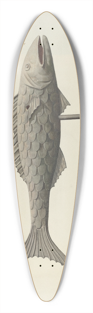 Henry Tomaszewski - Weather Vane 39.3 inch art pintail longboard deck