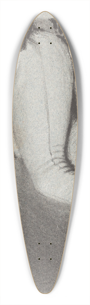 Henry Wyatt - Study of a Seated Mans Legs 39.3 inch art pintail longboard deck