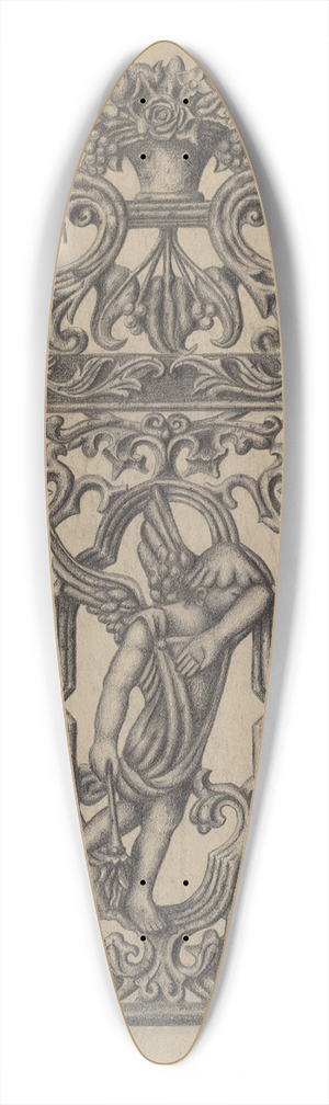 Henry Zwysen - Cast Ornament 39.3 inch art pintail longboard deck
