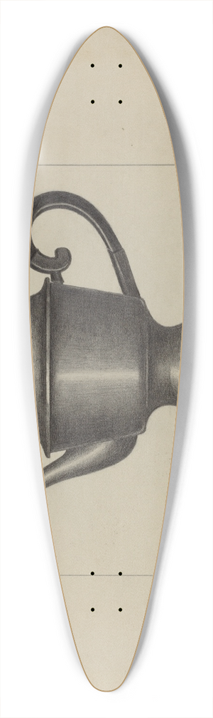 Herman Bader - Pewter Coffee Pot 39.3 inch art pintail longboard deck