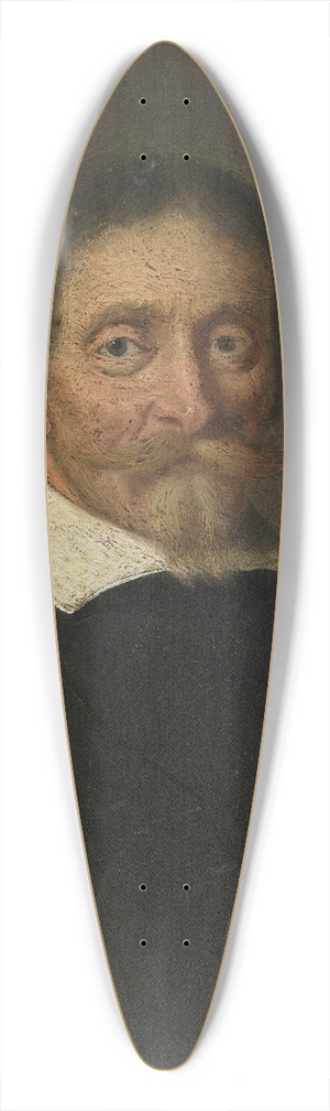 Herman Meynderts Doncker - Portrait of a Man 39.3 inch art pintail longboard deck