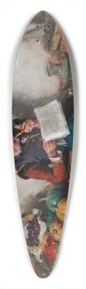 Hermann Kern - Der Gemsehndler 39.3 inch art pintail longboard deck