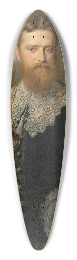 Hermann Nigg - Portrt des jungen Karl Lueger 39.3 inch art pintail longboard deck