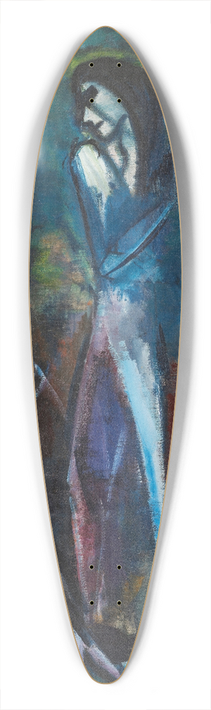 Hermann Stenner - Auferstehung 39.3 inch art pintail longboard deck