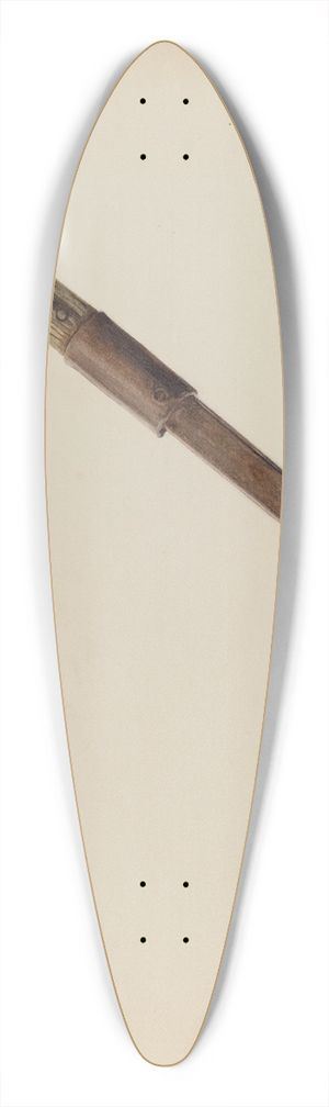 Herman O. Stroh - Corn Knife 39.3 inch art pintail longboard deck
