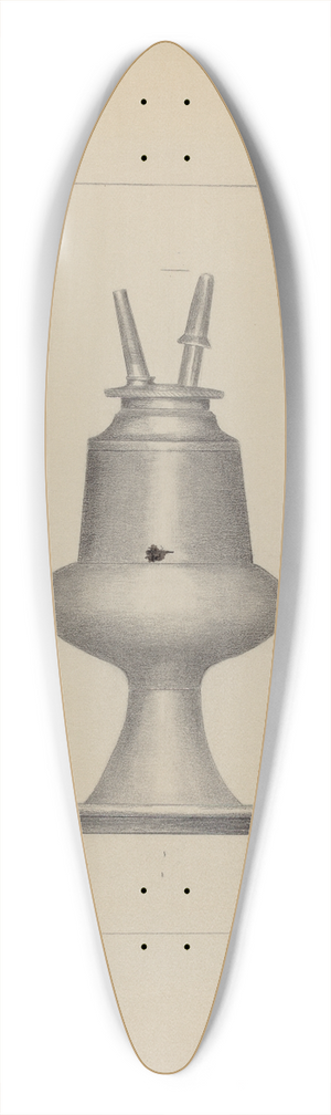 Hester Duany - Lamp 39.3 inch art pintail longboard deck