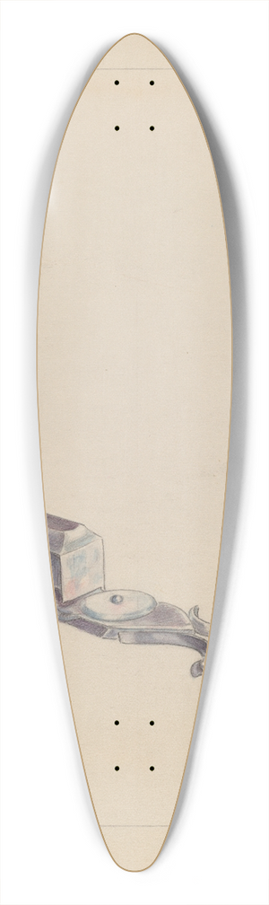 Hester Duany - Snuffer 39.3 inch art pintail longboard deck