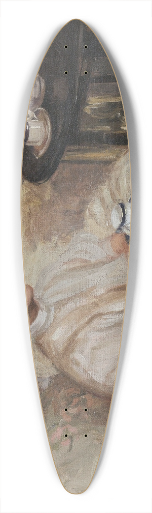 Hilda Fearon - Afternoon Tea 39.3 inch art pintail longboard deck