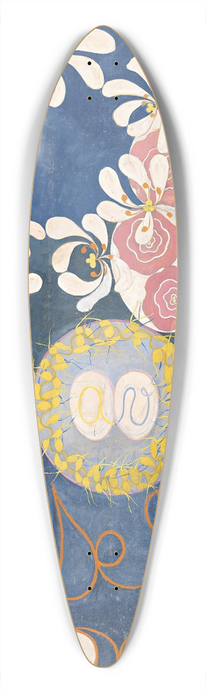 Hilma af Klint - Childhood Group IV 39.3 inch art pintail longboard deck