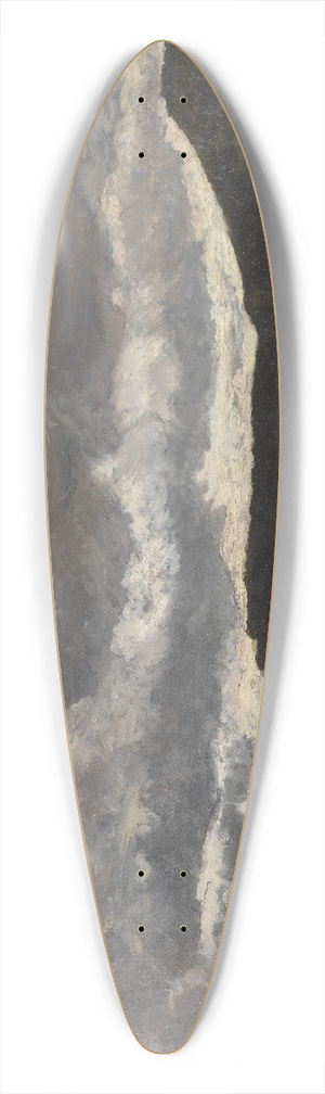 Hippolyte Boulenger - After the Evening Storm 39.3 inch art pintail longboard deck