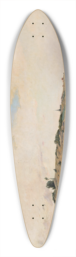 Hippolyte Camille Delpy - July 39.3 inch art pintail longboard deck