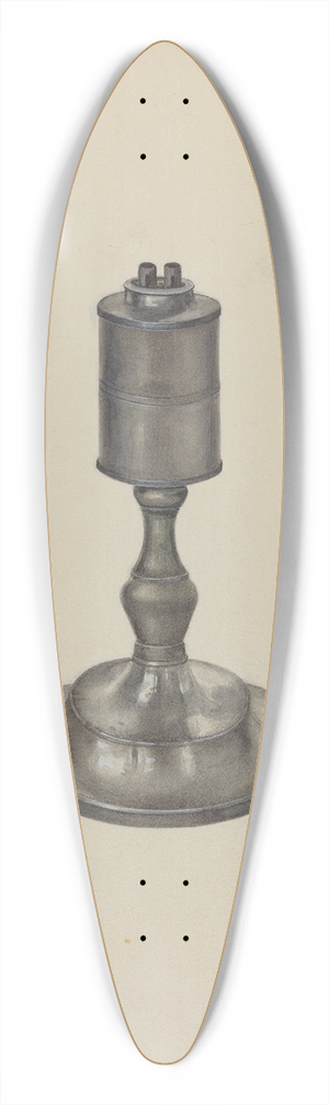 H. Langden Brown - Lamp 39.3 inch art pintail longboard deck