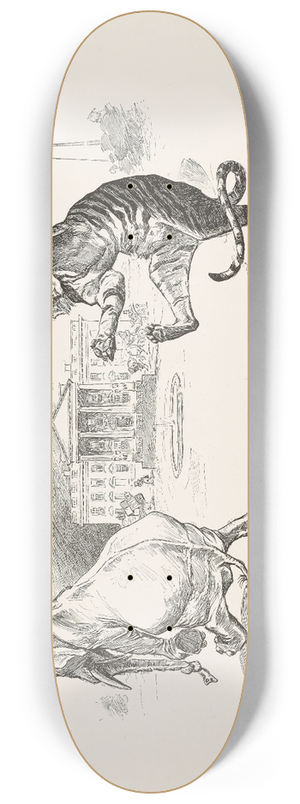 Charles Dana Gibson - Revised 8.25 inch art skate deck