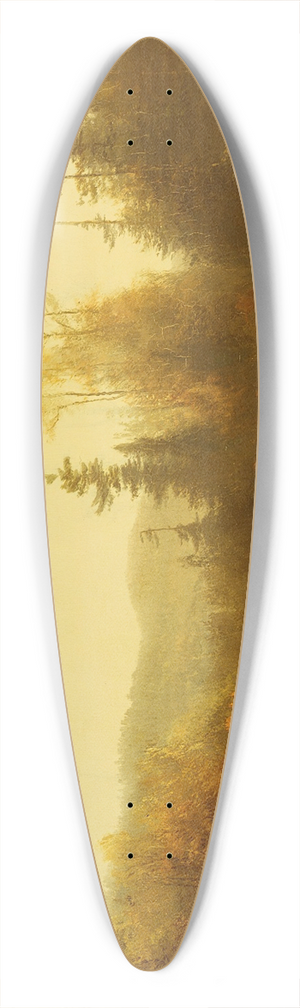 Homer Dodge Martin - Autumn 39.3 inch art pintail longboard deck