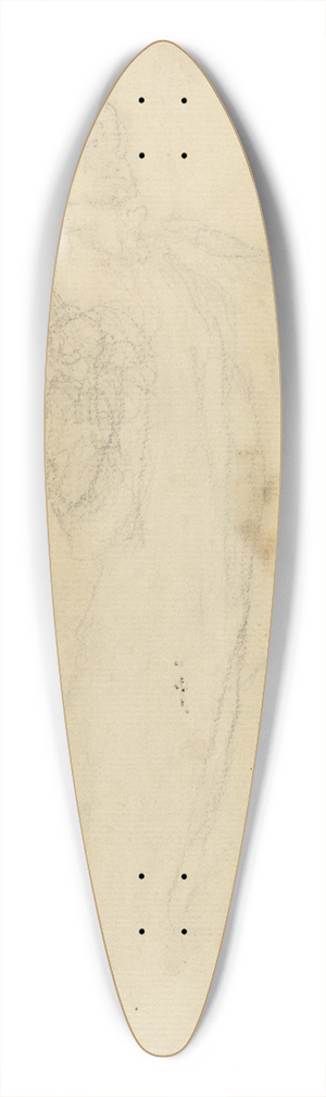 Honor Daumier - Lawyer 39.3 inch art pintail longboard deck