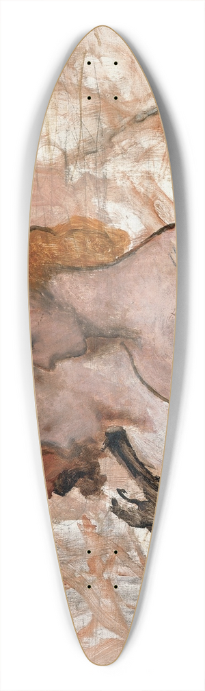 Honor Daumier - Orchestra Stalls 39.3 inch art pintail longboard deck