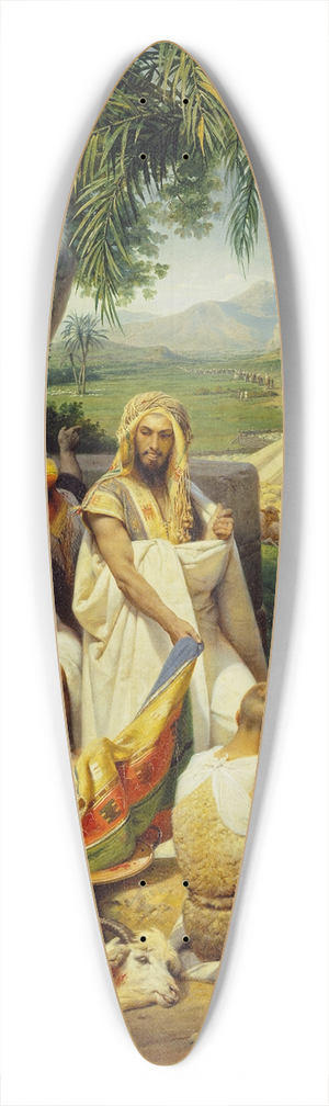 Horace Vernet - Josephs Coat 39.3 inch art pintail longboard deck