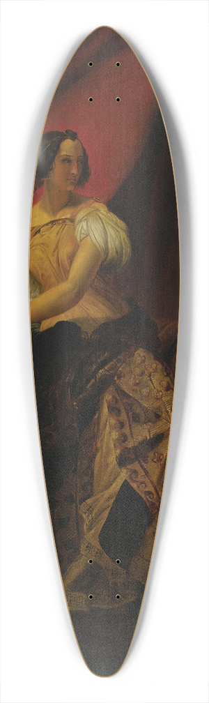 Horace Vernet - Judith & Holifer 39.3 inch art pintail longboard deck