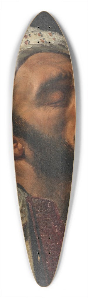 Horace Vernet - Portrait of an Arab man 39.3 inch art pintail longboard deck