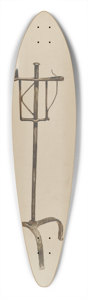 Howard Lumbard - Adjustable Candle Holder 39.3 inch art pintail longboard deck