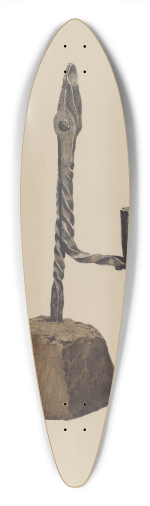 Howard Lumbard - Candle Holder 39.3 inch art pintail longboard deck
