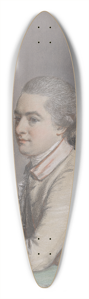 Hugh Douglas Hamilton - Henry Reveley 39.3 inch art pintail longboard deck