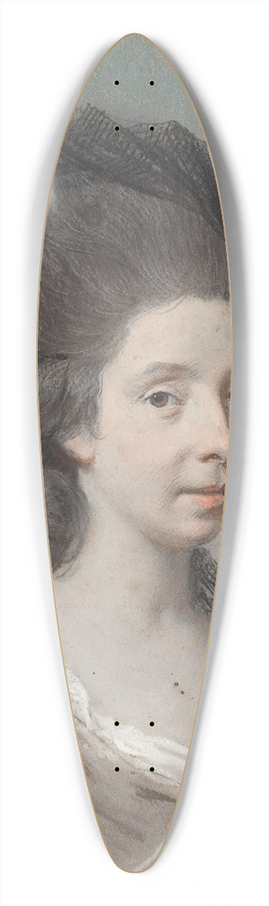 Hugh Douglas Hamilton - Mary Fox 39.3 inch art pintail longboard deck