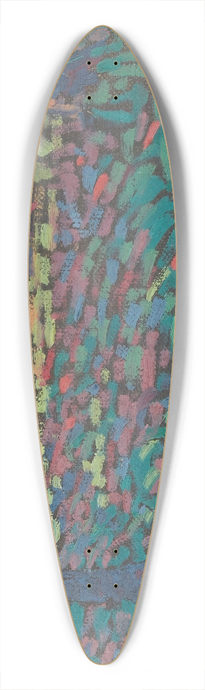 Hugh Henry Breckenridge - Summer Landscape (Langhorne, Pennsylvania) 39.3 inch art pintail longboard deck