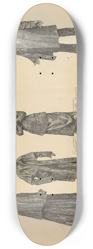 Charles Dana Gibson - That delicious moment. When you meet the nobleman your daughter has captured in europe 8.25 inch art skate deck