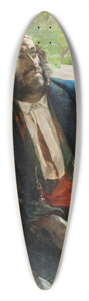 Hugo Birger - A Gipsy 39.3 inch art pintail longboard deck