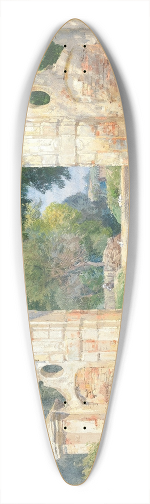 Hugo Darnaut - Motiv aus Plankenberg 39.3 inch art pintail longboard deck