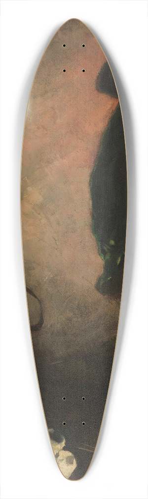 Hugo Freiherr von Habermann - Groes Stilleben mit Gewehr 39.3 inch art pintail longboard deck
