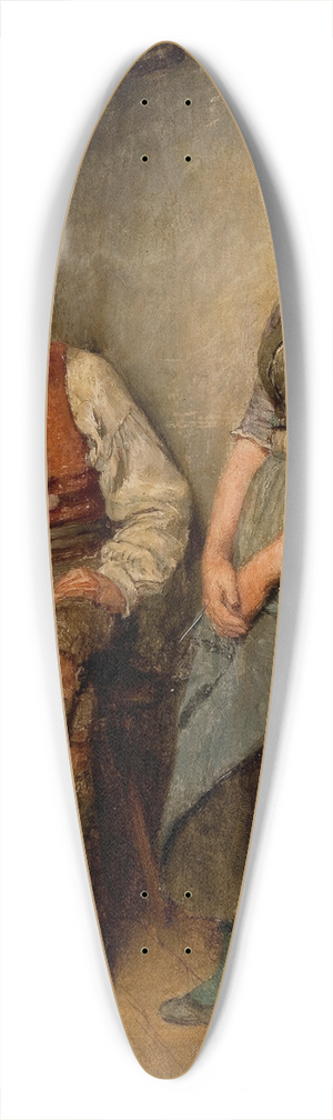 Hugo Kauffmann - A Conversation 39.3 inch art pintail longboard deck