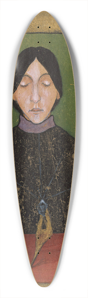 Hugo Simberg - Fantasy 39.3 inch art pintail longboard deck