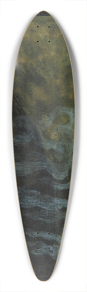 Hugo Simberg - Vision 39.3 inch art pintail longboard deck