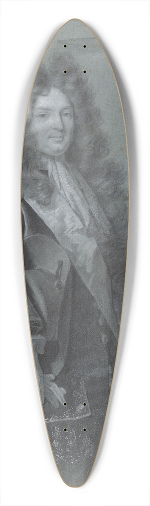 Hyacinthe Rigaud - Portrait of aGentleman 39.3 inch art pintail longboard deck Hyacinthe Rigaud - Portrait of aGentleman 39.3 inch art pintail longboard deck